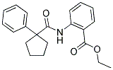 ETHYL 2-((PHENYLCYCLOPENTYL)CARBONYLAMINO)BENZOATE