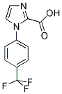 1-(4-TRIFLUOROMETHYL-PHENYL)-1H-IMIDAZOLE-2-CARBOXYLIC ACID Struktur