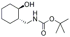 BOC-(+/-)-TRANS-2-AMINOMETHYLCYCLOHEXANOL Struktur