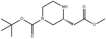 (R)-3-METHOXYCARBONYLMETHYL-PIPERAZINE-1-CARBOXYLIC ACID TERT-BUTYL ESTER