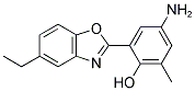 4-AMINO-2-(5-ETHYL-BENZOOXAZOL-2-YL)-6-METHYL-PHENOL Struktur