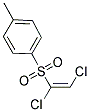 1,2-DICHLOROVINYL4-METHYLPHENYLSULFONE Struktur