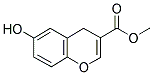 6-HYDROXY-4H-CHROMENE-3-CARBOXYLIC ACID METHYL ESTER Struktur