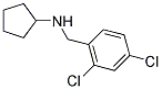 N-(2,4-DICHLOROBENZYL)CYCLOPENTANAMINE Struktur