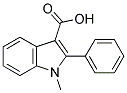 1-METHYL-2-PHENYL-1H-INDOLE-3-CARBOXYLIC ACID Struktur