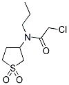 2-CHLORO-N-(1,1-DIOXIDOTETRAHYDROTHIEN-3-YL)-N-PROPYLACETAMIDE Struktur