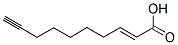 2-DECEN-9-YNOIC ACID Struktur