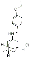 ADAMANTAN-1-YL-(4-ETHOXY-BENZYL)-AMINE HYDROCHLORIDE Struktur