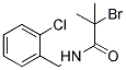 2-BROMO-N-(2-CHLOROBENZYL)-2-METHYLPROPANAMIDE Struktur