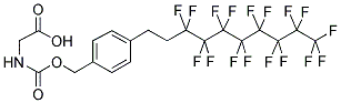 N-(F17 CBZ) GLYCINE Struktur