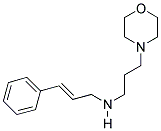 N-(3-MORPHOLIN-4-YLPROPYL)-3-PHENYLPROP-2-EN-1-AMINE Struktur