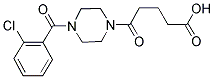 5-[4-(2-CHLOROBENZOYL)PIPERAZIN-1-YL]-5-OXOPENTANOIC ACID Struktur