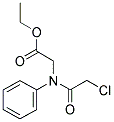 ETHYL [(CHLOROACETYL)(PHENYL)AMINO]ACETATE Struktur