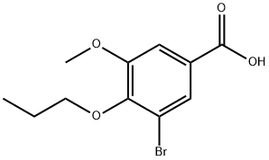 3-BROMO-5-METHOXY-4-PROPOXY-BENZOIC ACID price.