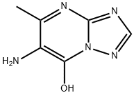 6-AMINO-5-METHYL-[1,2,4]TRIAZOLO[1,5-A]PYRIMIDIN-7-OL Struktur