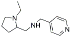 (1-ETHYL-PYRROLIDIN-2-YLMETHYL)-PYRIDIN-4-YLMETHYL-AMINE Struktur