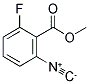 METHYL-2-ISOCYANO-6-FLUORBENZOATE Struktur