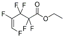 ETHYL 2,2,3,3,4,5-HEXAFLUOROPENT-4-ENOATE Struktur