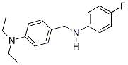 N-(4-(DIETHYLAMINO)BENZYL)-4-FLUOROANILINE Struktur