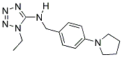 1-ETHYL-N-(4-PYRROLIDIN-1-YLBENZYL)-1H-TETRAZOL-5-AMINE Struktur