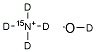 AMMONIUM-15N,D4 DEUTEROXIDE Struktur