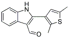 2-(2,5-DIMETHYL-THIOPHEN-3-YL)-1H-INDOLE-3-CARBALDEHYDE Struktur