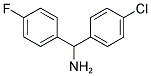 (4-CHLOROPHENYL)(4-FLUOROPHENYL)METHYLAMINE Struktur