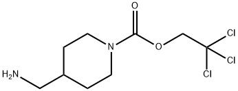 N-TROC-(4-AMINOMETHYL)PIPERIDINE Struktur