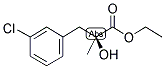 ETHYL (S)-2-HYDROXY-2-METHYL(3-CHLOROBENZENE)PROPANOATE Struktur