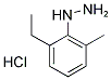 (2-ETHYL-6-METHYLPHENYL)HYDRAZINE HYDROCHLORIDE Struktur