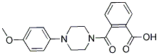 2-([4-(4-METHOXYPHENYL)PIPERAZIN-1-YL]CARBONYL)BENZOIC ACID Struktur