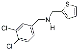 N-(3,4-DICHLOROBENZYL)-N-(THIEN-2-YLMETHYL)AMINE Struktur