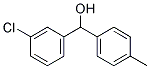 3-CHLORO-4'-METHYLBENZHYDROL Struktur