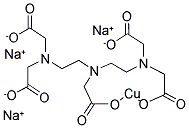 DIETHYLENETRIAMINE-PENTAACETIC ACID COPPER(II) TRISODIUM SALT Struktur