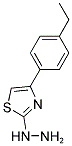 [4-(4-ETHYL-PHENYL)-THIAZOL-2-YL]-HYDRAZINE Struktur