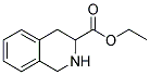 1,2,3,4-TETRAHYDRO-ISOQUINOLINE-3-CARBOXYLIC ACID ETHYL ESTER Struktur