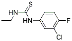 N-(3-CHLORO-4-FLUOROPHENYL)-N'-ETHYLTHIOUREA Struktur