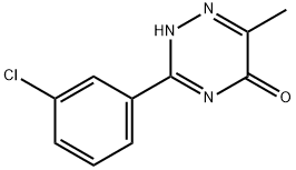 3-(3-CHLOROPHENYL)-6-METHYL-1,2,4-TRIAZIN-5-OL Struktur