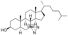 7-AZI-5ALPHA-CHOLESTAN-3BETA-OL Struktur