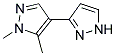 1',5'-DIMETHYL-1H,1'H-[3,4']BIPYRAZOLYL Struktur