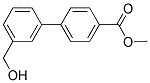 3'-HYDROXYMETHYL-BIPHENYL-4-CARBOXYLIC ACID METHYL ESTER Struktur