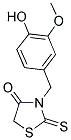 VANILLYL RHODANINE Struktur