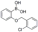 2-(2'-CHLOROBENZYLOXY)PHENYLBORONIC ACID Struktur