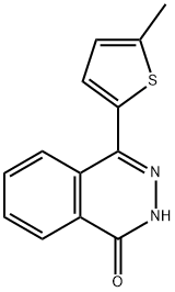 4-(5-METHYL-2-THIENYL)-1(2H)-PHTHALAZINONE Struktur