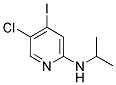 5-CHLORO-4-IODO-2-(ISOPROPYLAMINO)PYRIDINE Struktur