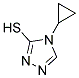 4-CYCLOPROPYL-4H-1,2,4-TRIAZOLE-3-THIOL Struktur