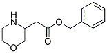 MORPHOLIN-3-YL-ACETIC ACID BENZYL ESTER Struktur