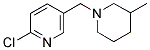 1-[(6-CHLORO-3-PYRIDINYL)METHYL]-3-METHYLPIPERIDINE Struktur