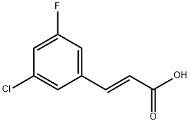 3-CHLORO-5-FLUOROCINNAMIC ACID price.