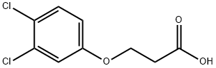 3-(3,4-DICHLOROPHENOXY)PROPANOIC ACID Struktur